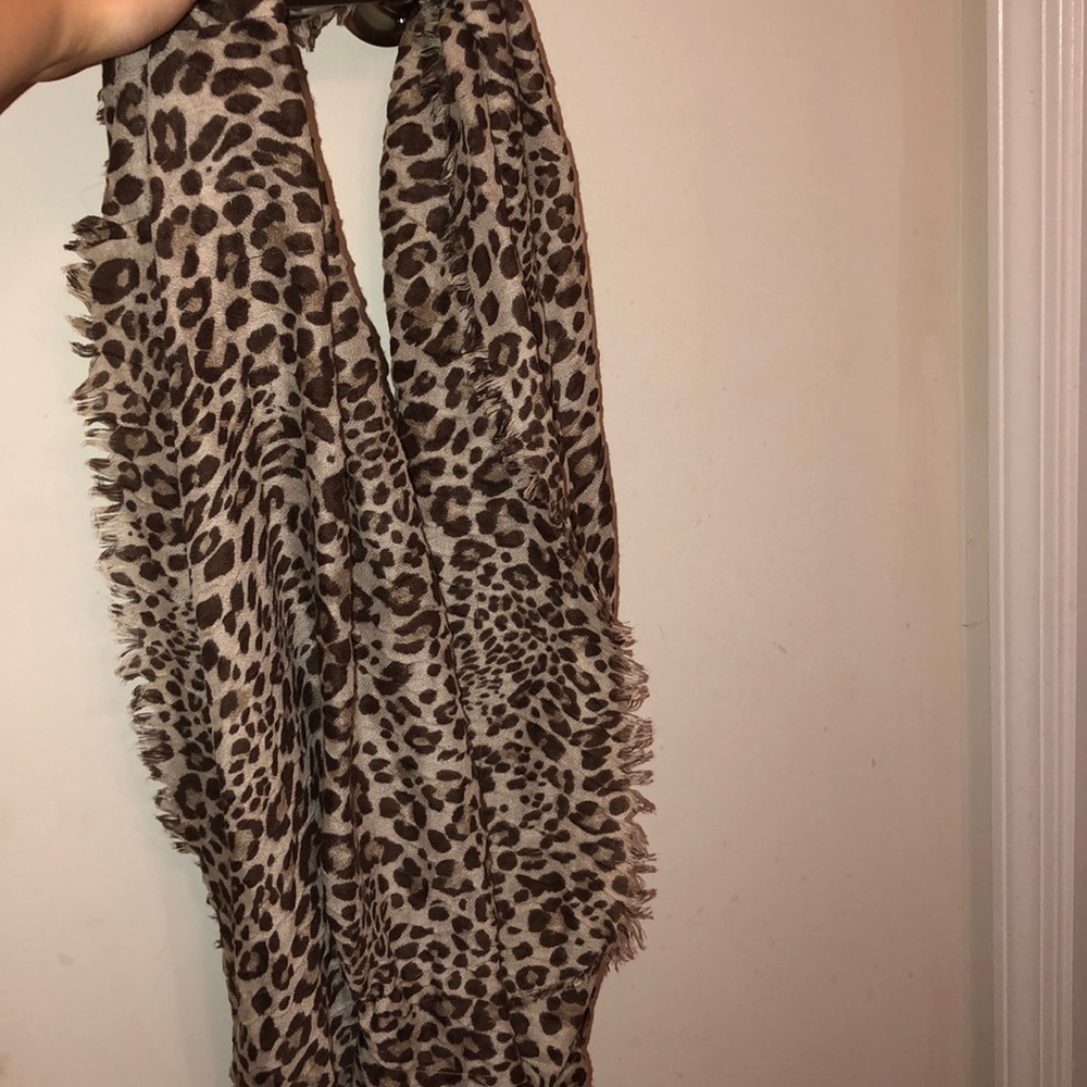 cheetah print infinity scarf